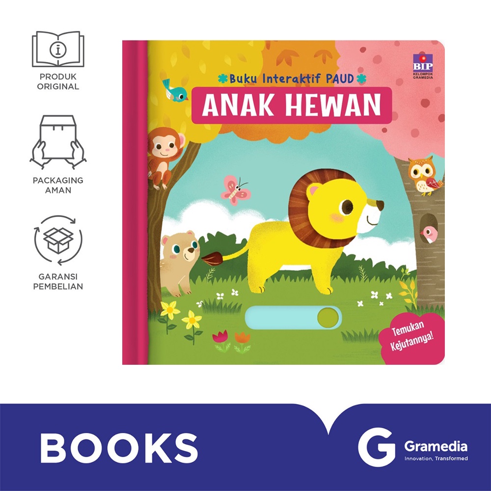 Buku Interaktif Paud : Anak Hewan