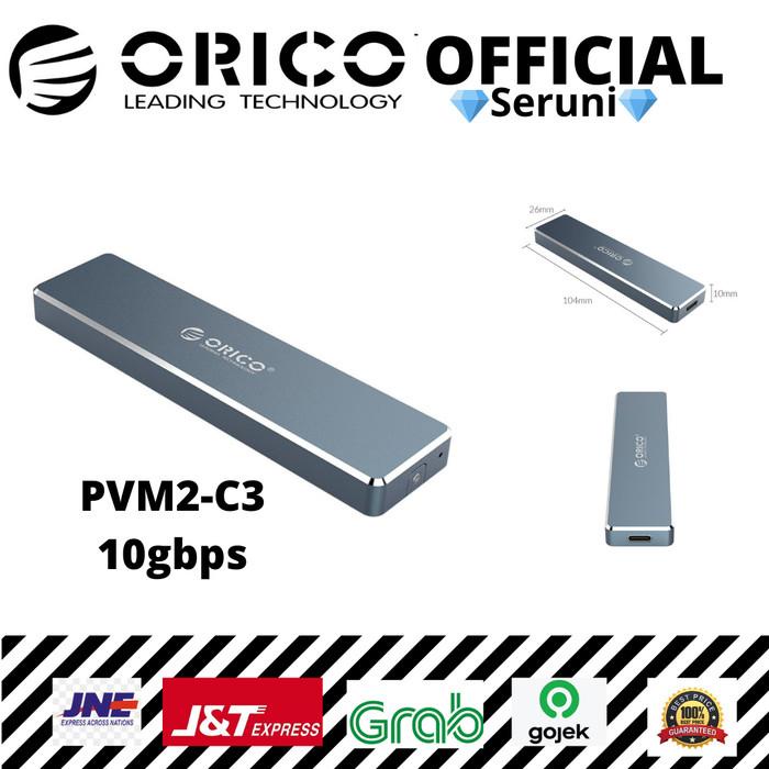 Enclosure Orico Pvm2-C3 M.2 Nvme Ssd Usb 3.1Gen2 Type-C Clip-Open