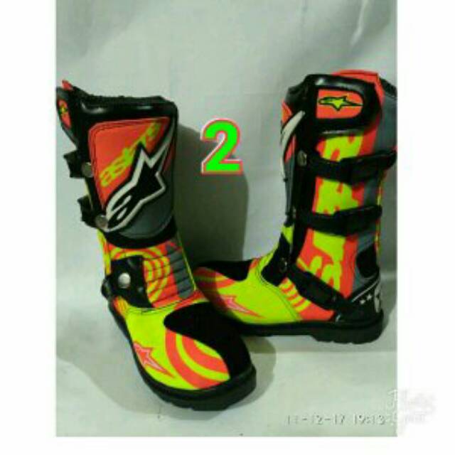 Sepatu cross anak printing keren