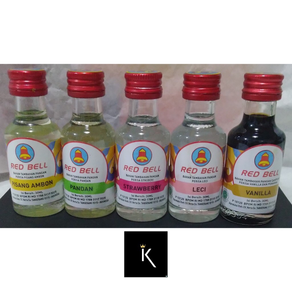 Red Bell Perisa Dan Pewarna Makanan Kemasan 30ml Shopee Indonesia