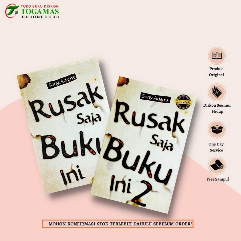 RUSAK SAJA BUKU INI