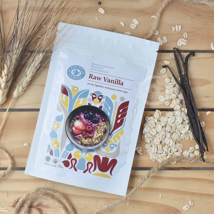

Promo Superfood Cereal Raw Vanilla ( Original ) 100 Gr