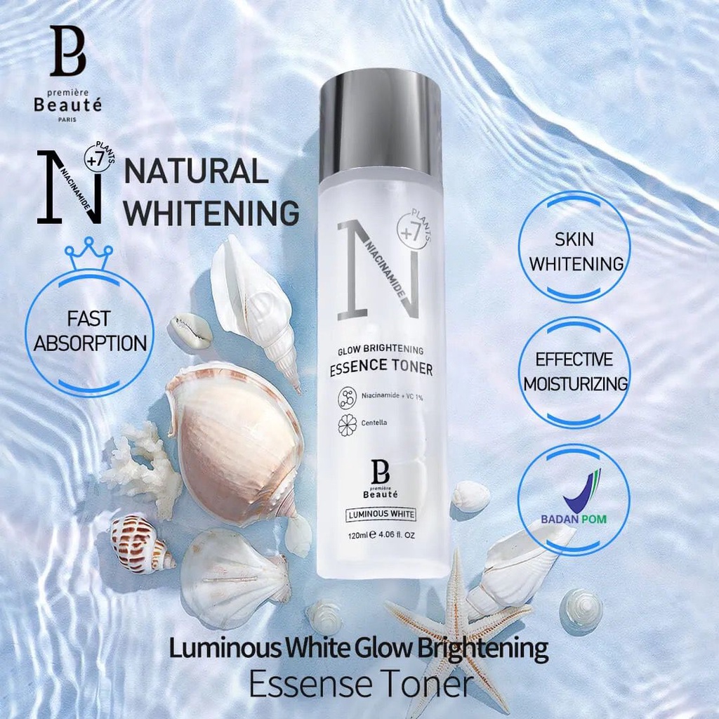 [READY STOCK] PREMIERE BEAUTE LUMINOUS WHITE SERIES GLOW BRIGHTENING ESSENCE TONER