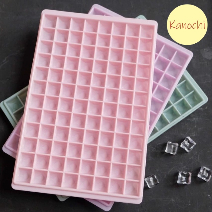 Cetakan Es Batu Kubus Kotak Diamon Jelly Agar Ice Cube Tray 96 Grid