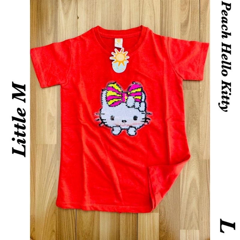 Kaos Anak Little M size L Motif Cantik