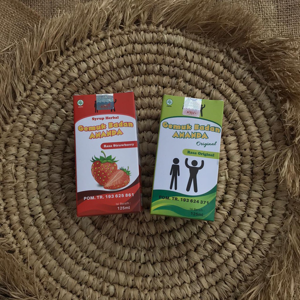 

Madu Gemuk Badan Ananda Original / Strawberry 125 Ml