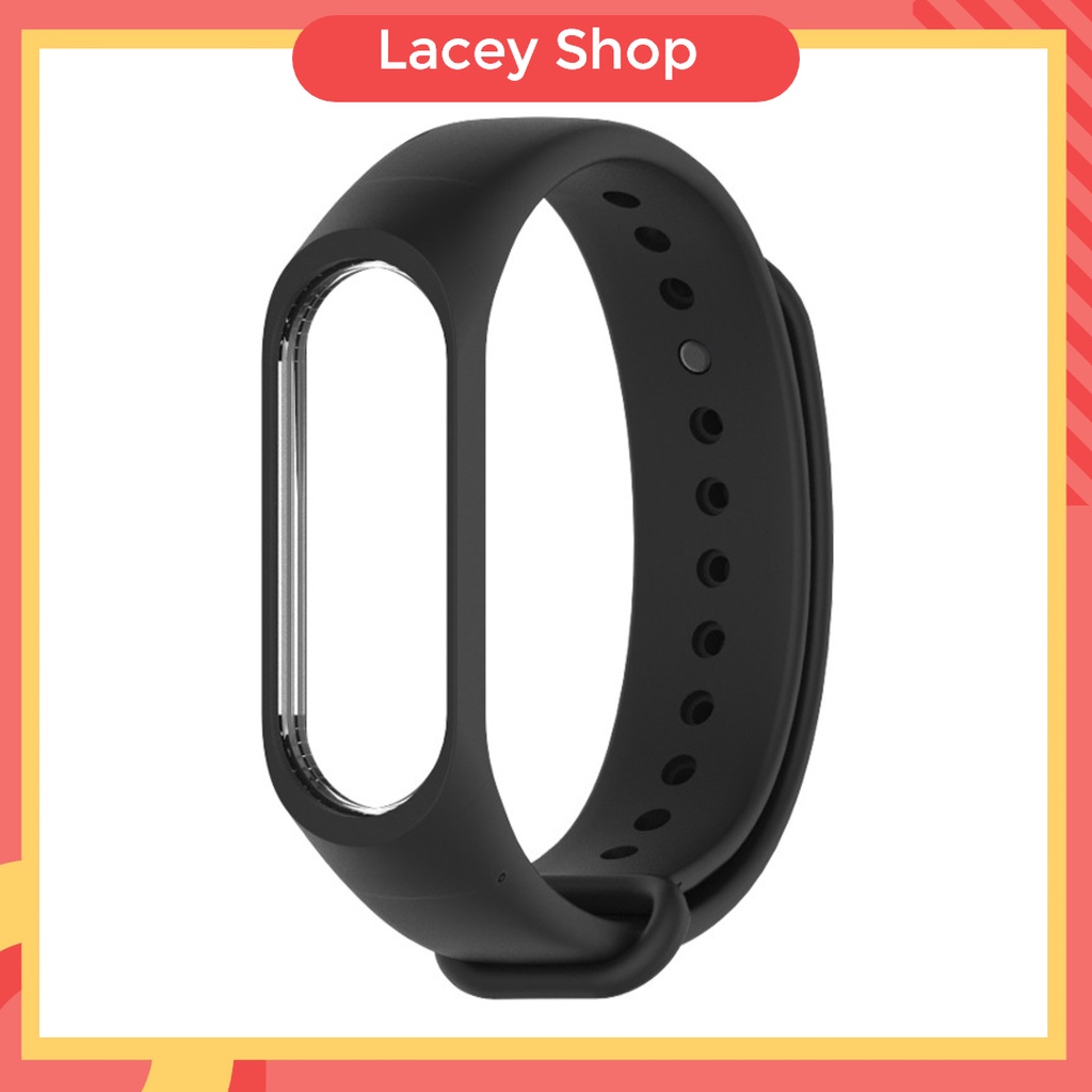 Silicone Strap Xiaomi Mi Band 3 4 5 6 Tali SmartBand