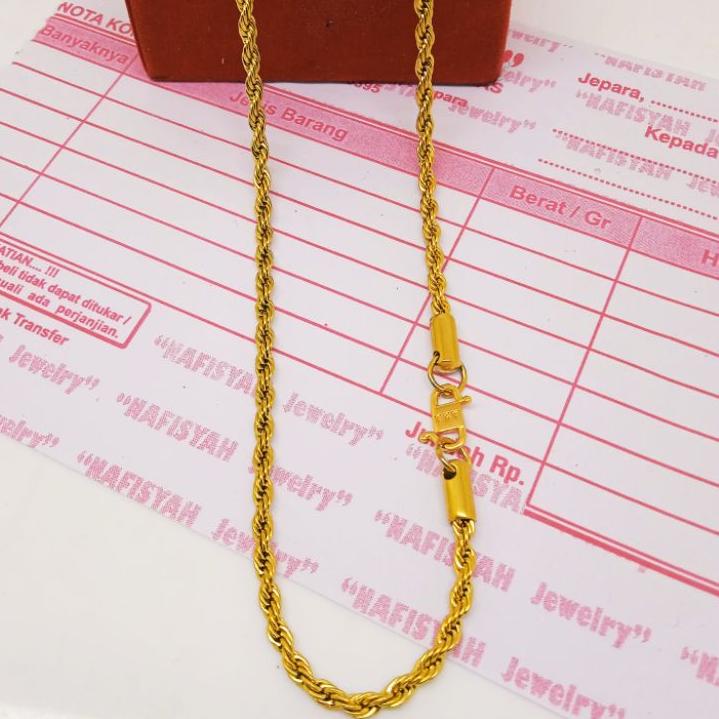 Langsung Beliii.. KALUNG TITANIUM ORI MODEL TAMBANG PRIA WANITA