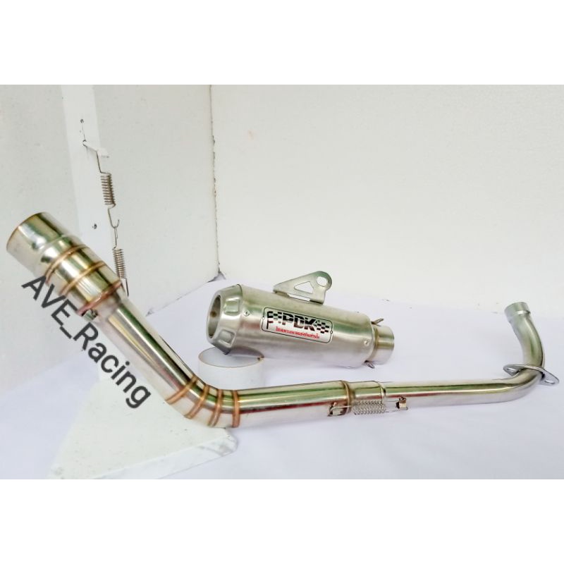 Knalpot racing PDK buat Vega R, RR, ZR dll