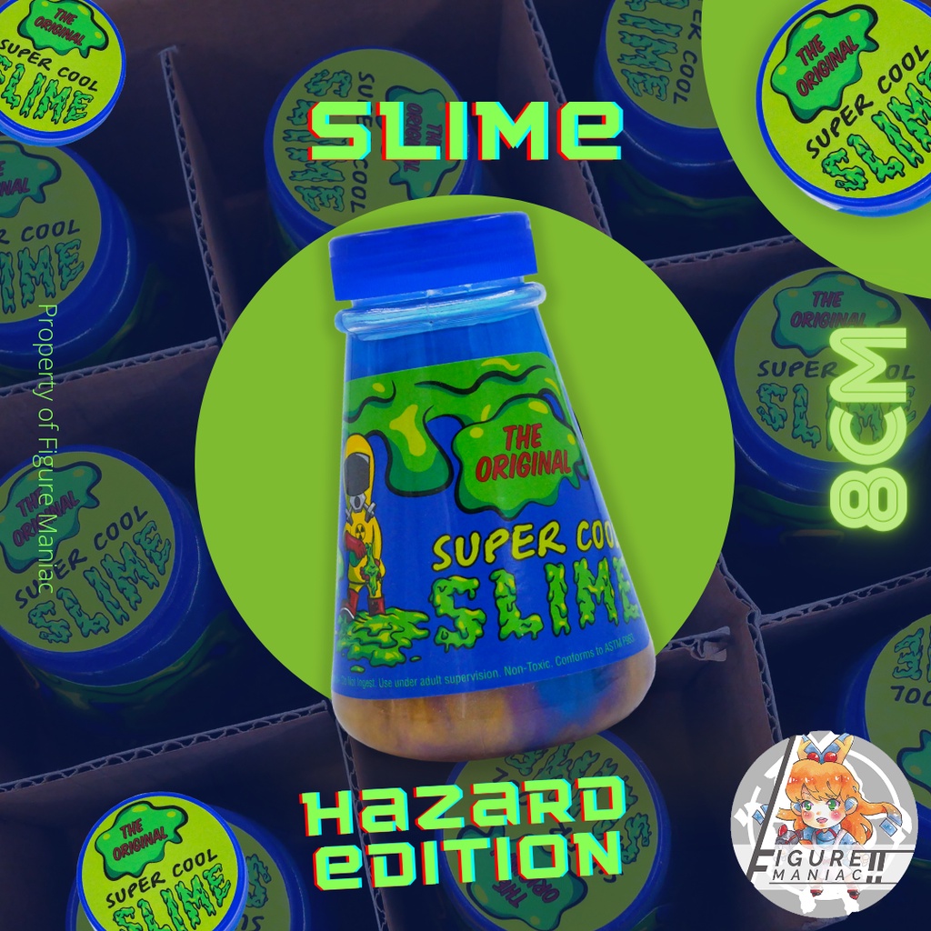 Mainan Anak - Slime Hazard Edition Premium Import 8 cm