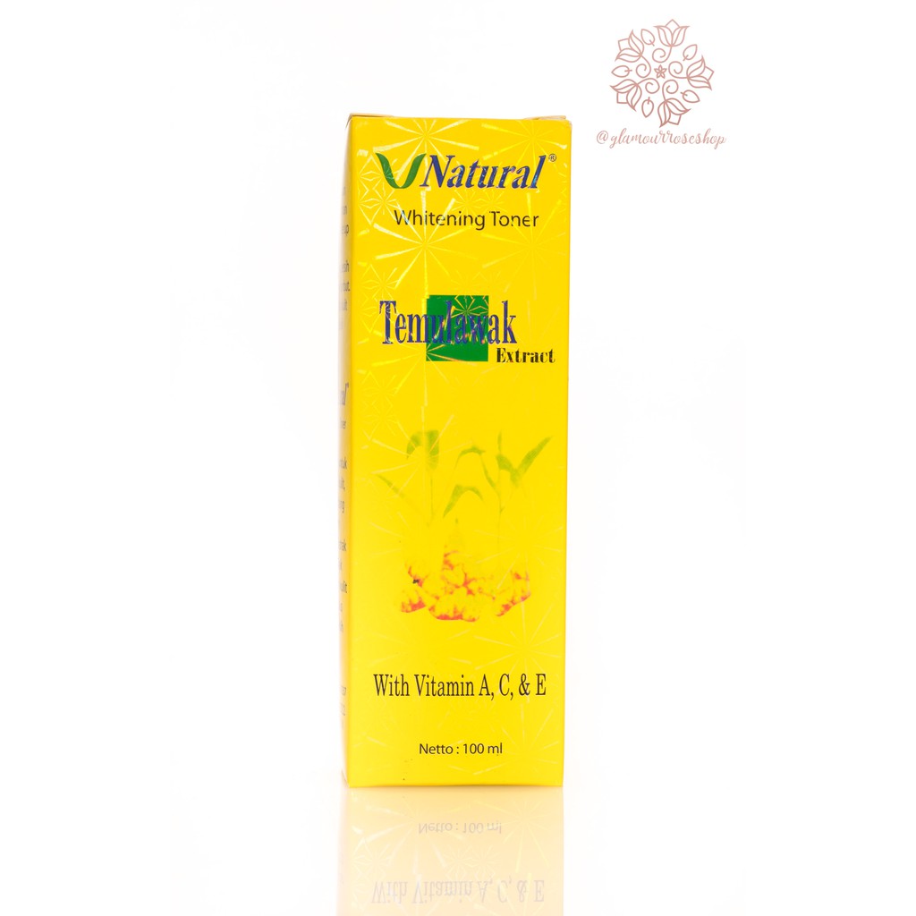 VNatural Whitening  Toner Temulawak 100ml