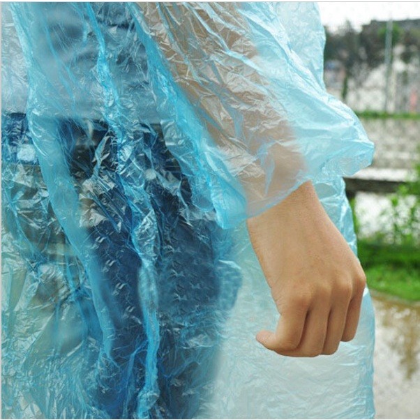 Jas Hujan Portable Filament Tebal Kancing rain coat murah ekonomis