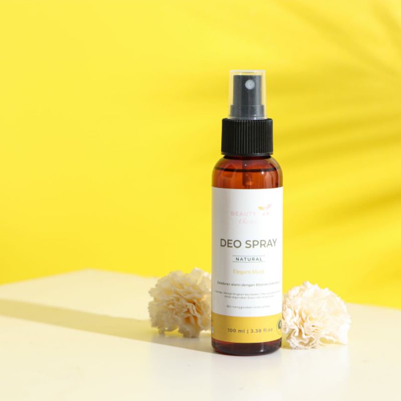 Deodorant spray Beauty Choice 100 ml/ terbukti ampuh menghilangkan bau badan/99%herbal