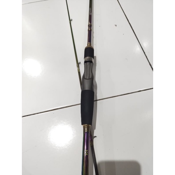 joran baitcasting mimix centauri 180cm warna bunglon karbon solid