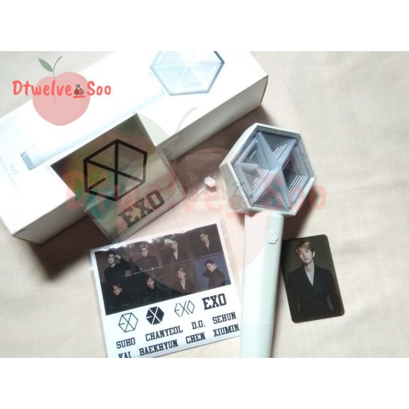 Official lightstick EXO ver.3 + Photocard Baekhyun