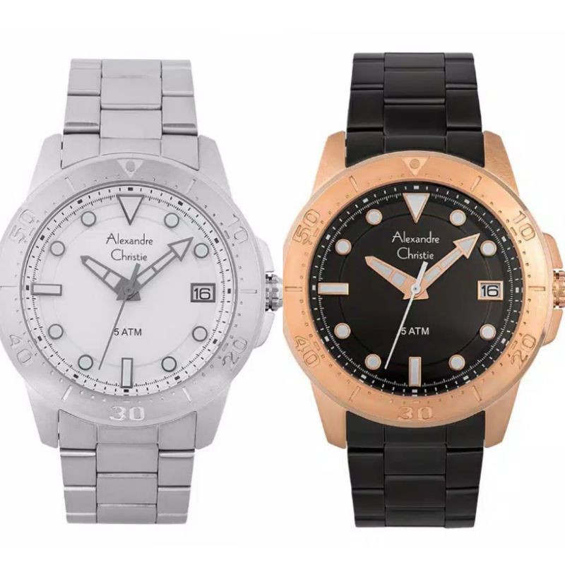 Jam Tangan Pria Alexandre Christie AC6517 Original 100% Garansi 1 thn