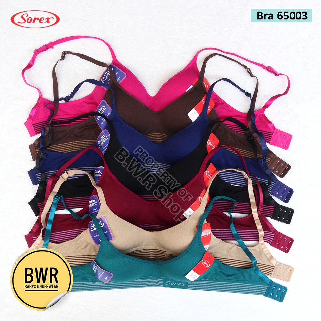 BRA SOREX TANPA KAWAT 65003 / BH sport sorex casual comfort /Bh Sorex 65003 | Bwr