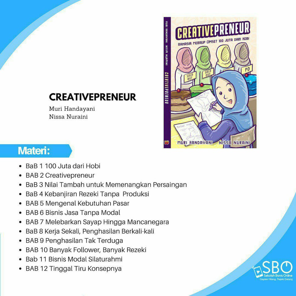 Buku Mak Muri Handayani - SBO ( Sekolah Bisnis Online)