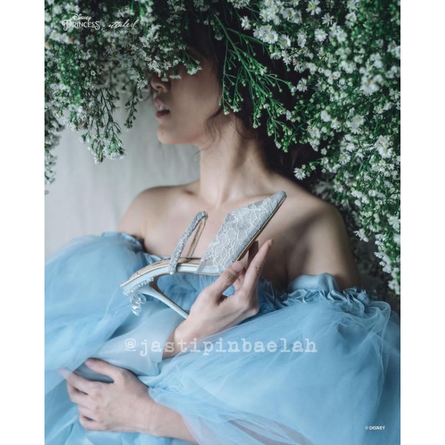 [PELUNASAN] Ittaherl X Cinderella Vol 2 : Fairytale 60mm / 90mm Pointy Heels Sky