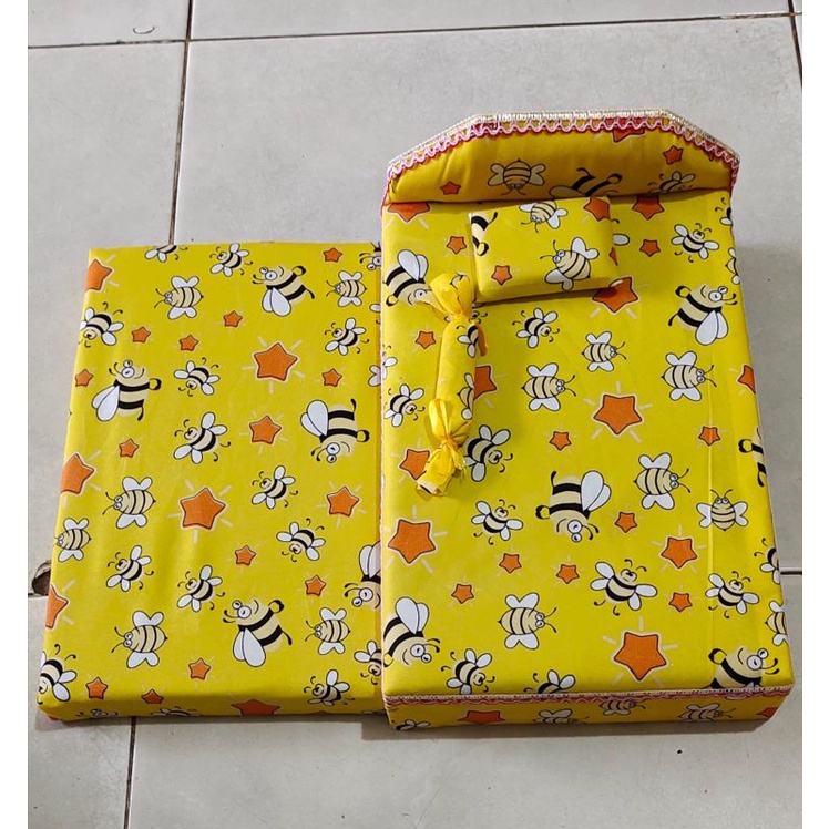 kasur Boneka dorong 2 tingkat