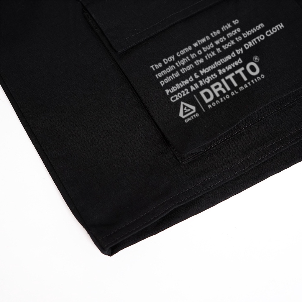 Dritto Vest - Nazio Rompi/Vest Unisex - Hitam