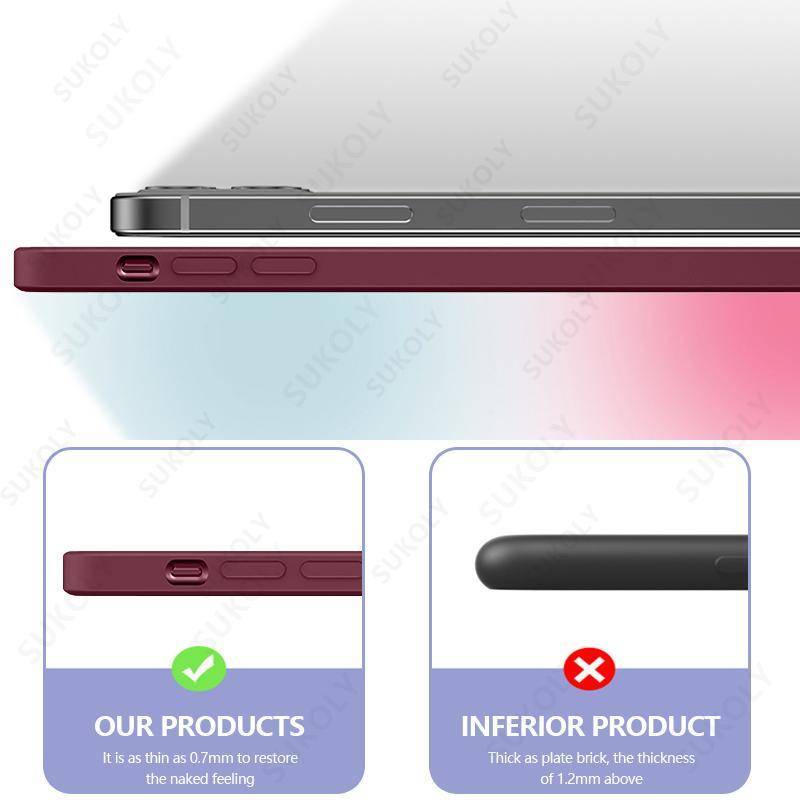 Casing Soft Case Silikon Untuk iPhone 13 14 Pro Max Plus Mini 14 13