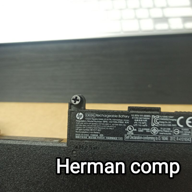 Original Baterai Hp ProBook 640 645 650 655 G2 CI03 CI03XL HSTNN-PB6K