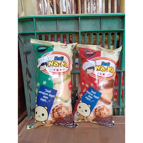 

Roti Nana rasa coklat, Coco pandan, coklat susu dan coklat pandan