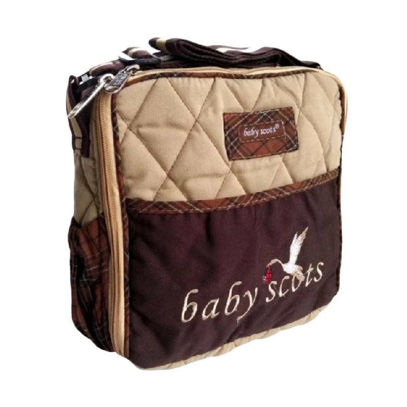 Tas Baby Scots Embroidery Simple Bag ISESB012 Tas Bayi Kecil Perlengkapan Bayi