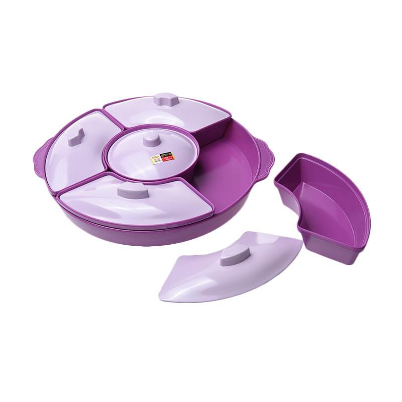 [UNGU] Party Set Melamin PS-0101/ Wadah Tempat Saji Prasmanan Golden Dragon