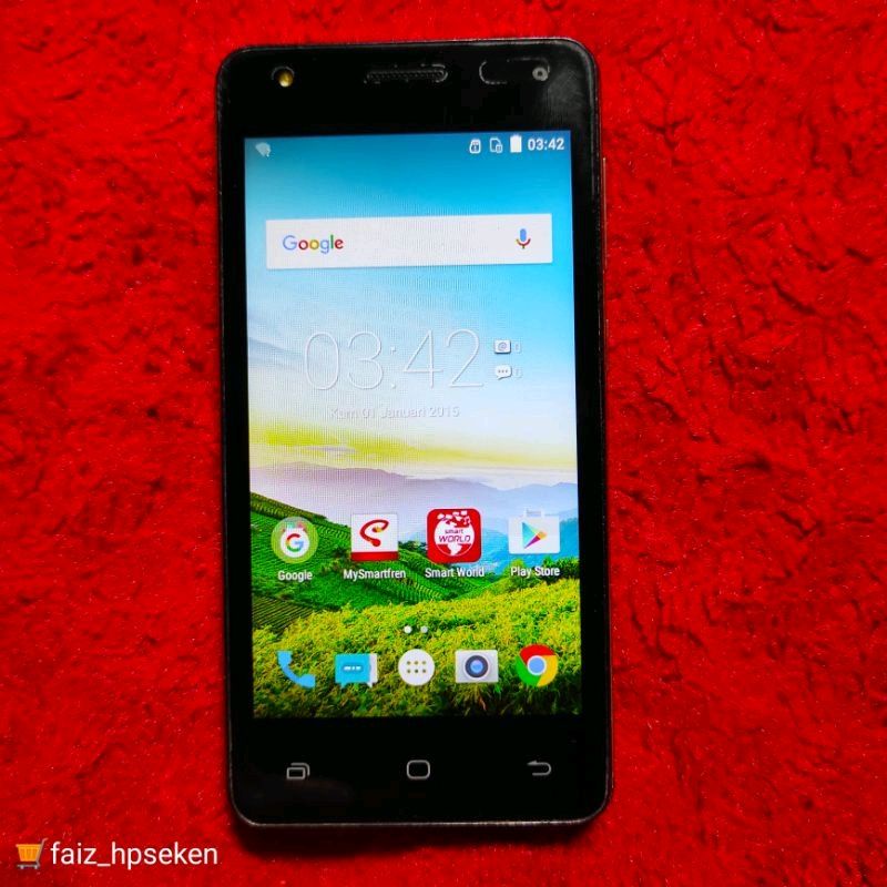 Smartfren Andromax E2 plus (4G) Ram 2/16 GB Hp Android Second Murah Siap pakai