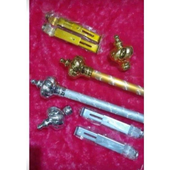 Jual Batang Gorden Fullset Batang Gorden Minimalis Batang Gorden Alumunium Shopee Indonesia