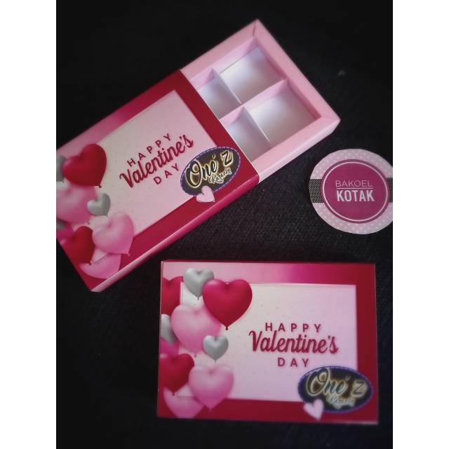 

3pcs BOX COKLAT Valentine