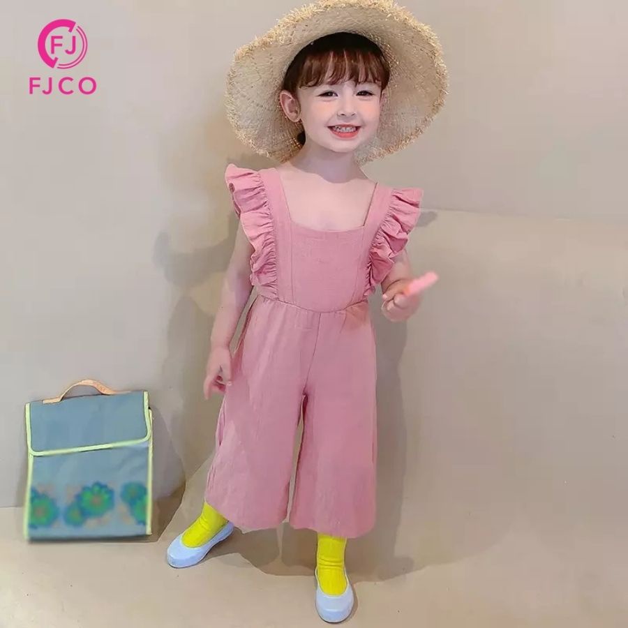 FJCO - Baju Anak Perempuan Terbaru Korean Style / Jumpsuit Anak Perempuan Size S M L / Jumpsuit Aira-1
