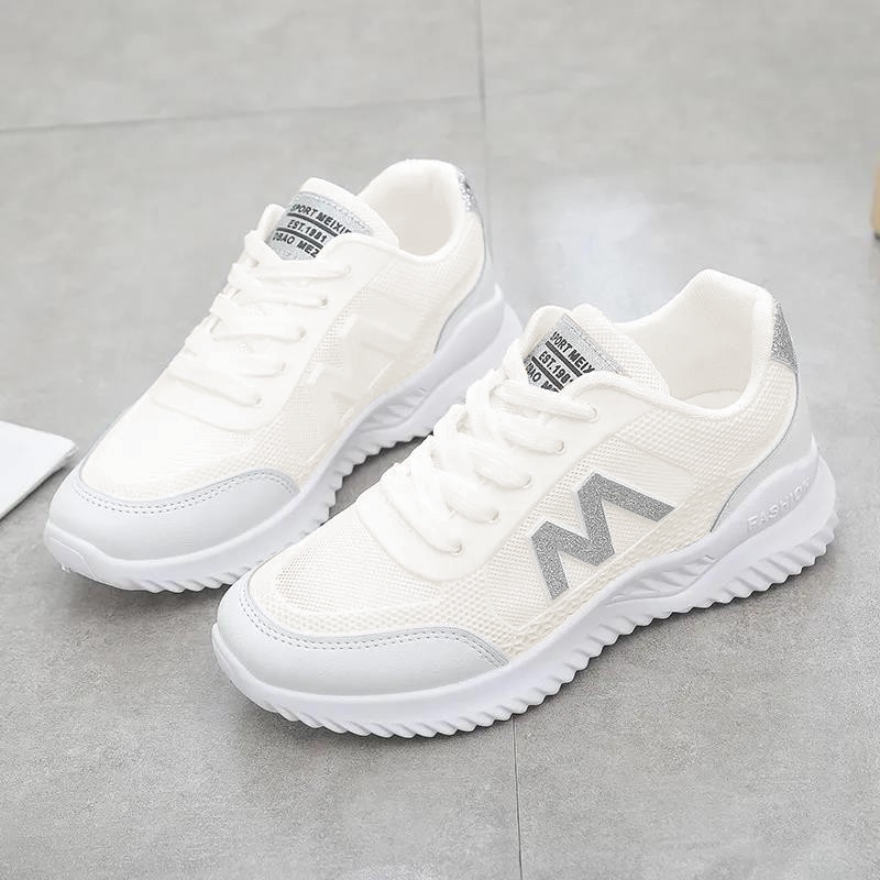 Sepatu Sneakers Wanita Putih Ori Dane And Dine S0025 White