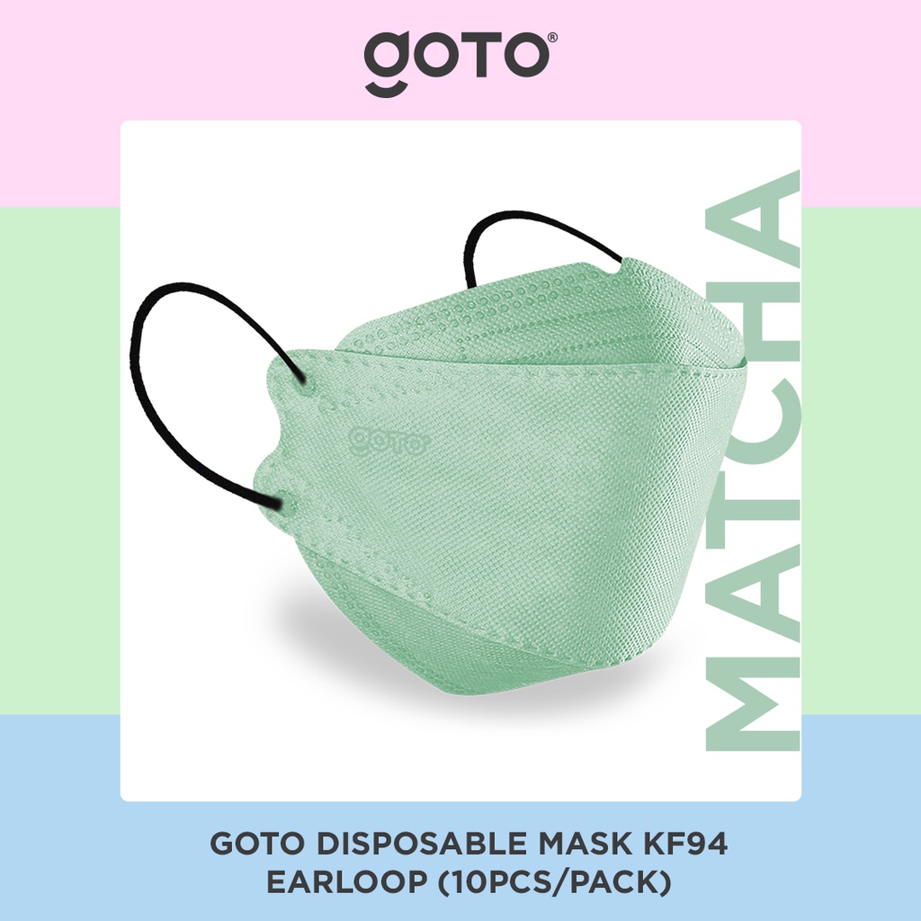 Goto KF94 Disposable Mask 4 Ply Masker Earloop 4Ply Kesehatan KF 94-3