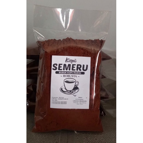 

1 KG KOPI BUBUK MURNI ROBUSTA GUNUNG SEMERU