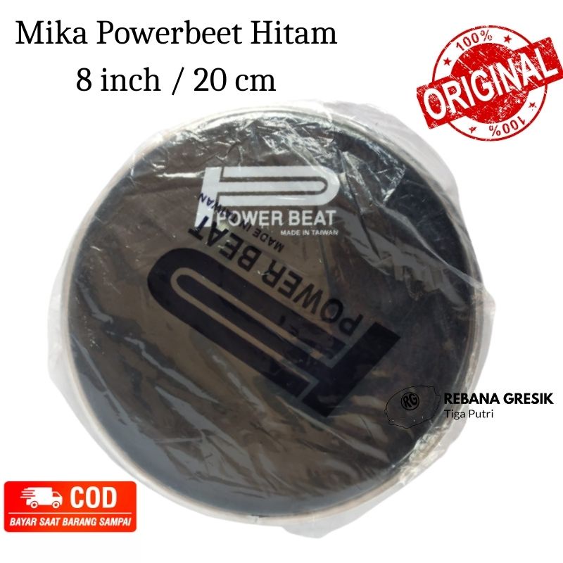 Mika powerbeet ukuran 8 in untuk darbuka dumbuk dll