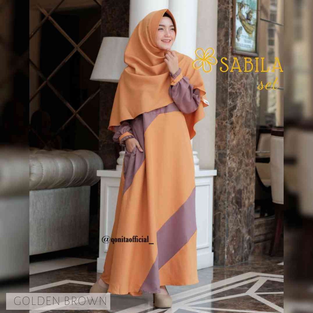 Gamis set Sabila By Queenita