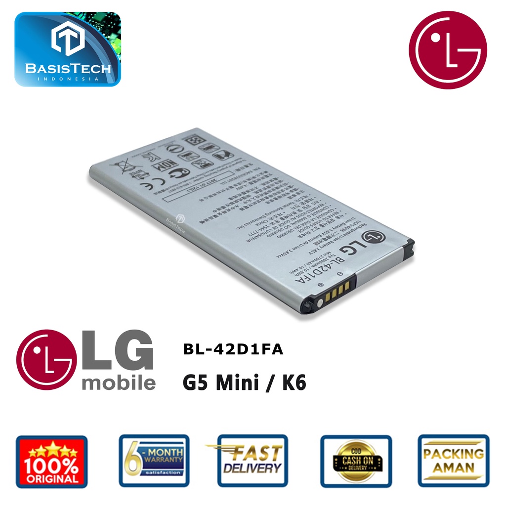 BATERAI LG G5 mini - LG K6 - BL-42D1FA - ORI