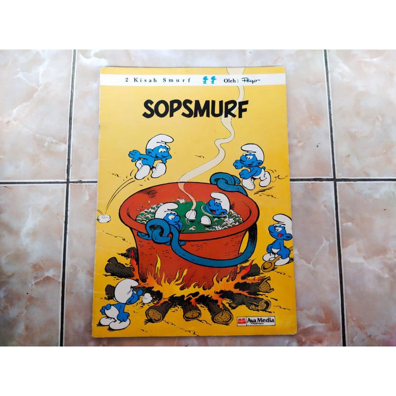 Komik Smurf Sop Smurf, Aya Media
