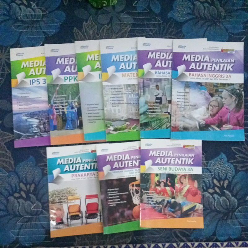 buku media penilaian autentik IPA 3A+ IPS 3A+PPKN 3A+BAHASA INDONESIA 3A+ BAHASA INGGRIS 3A+MATEMATI