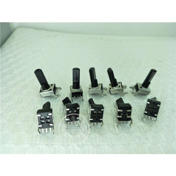 5pcs Potentiometer RK0931N Horizontal Single B10K B20K B50K B250K Panjang 18MMF