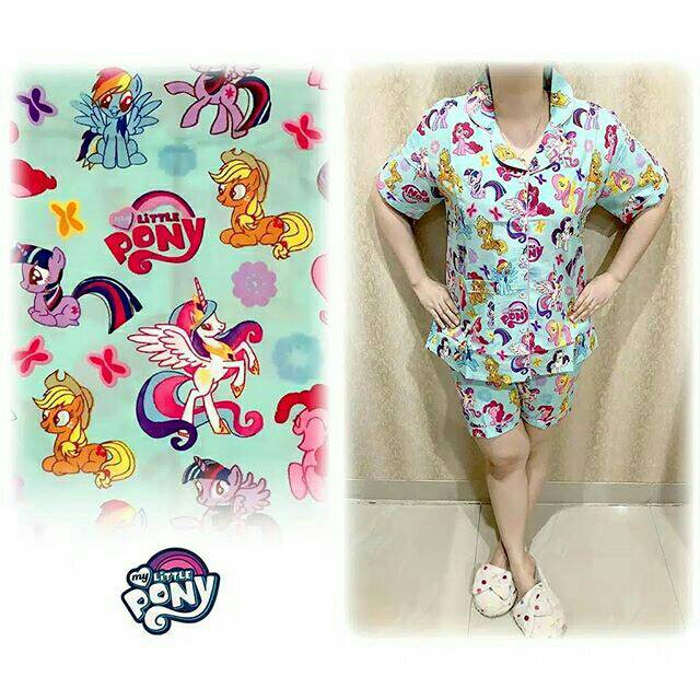 Baju tidur piyama Little Pony