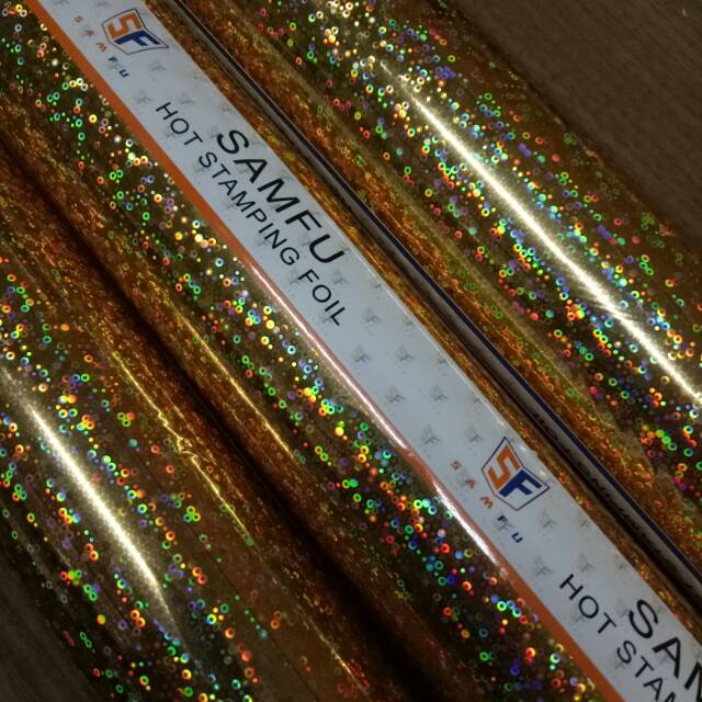 Hot stamping foil HOLOGRAM GOLD BULAT A16