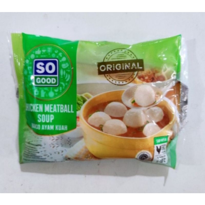 

SOGOOD baso ayam kuah+bumbu 120gr