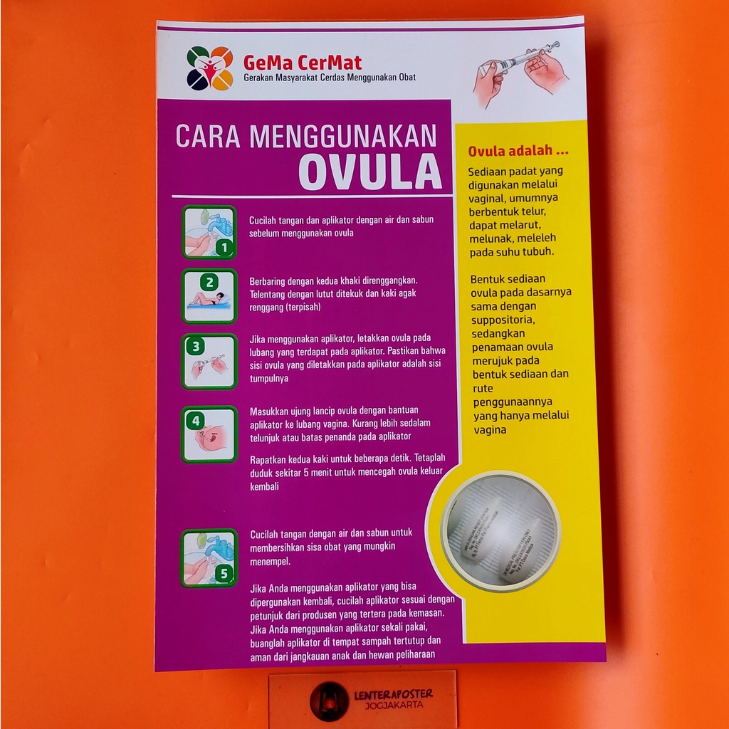 Cara Pakai Flagystatin Ovula