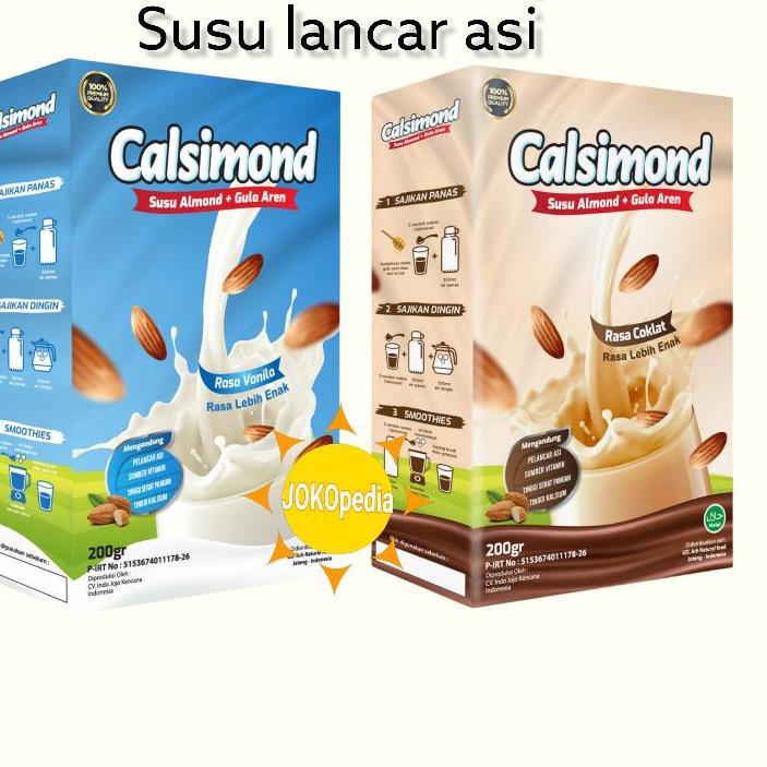 

Awal Bulan SUSU ALMOND BOOSTER ASI CALSIMOND 200GRAM | Promo Hari Ini | Grosiran Murah | F⚡ASH SALE