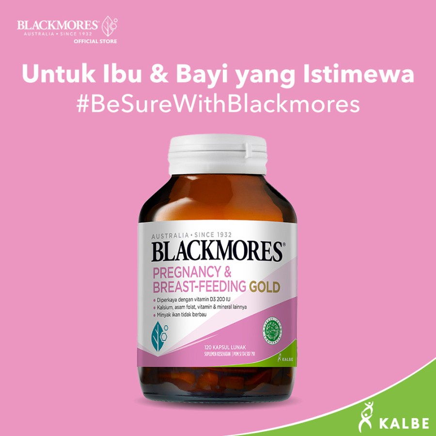 BLACKMORES BREAST FEEDING AND PREGNANCY 120 KAPSUL