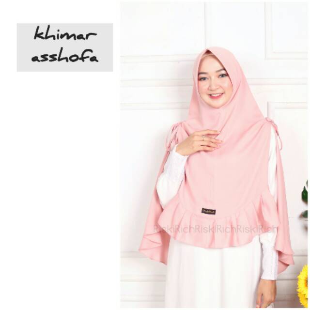 ASSHOFA Vol. 1 Madame Sexy Khimar Instan Premium By Riskirich